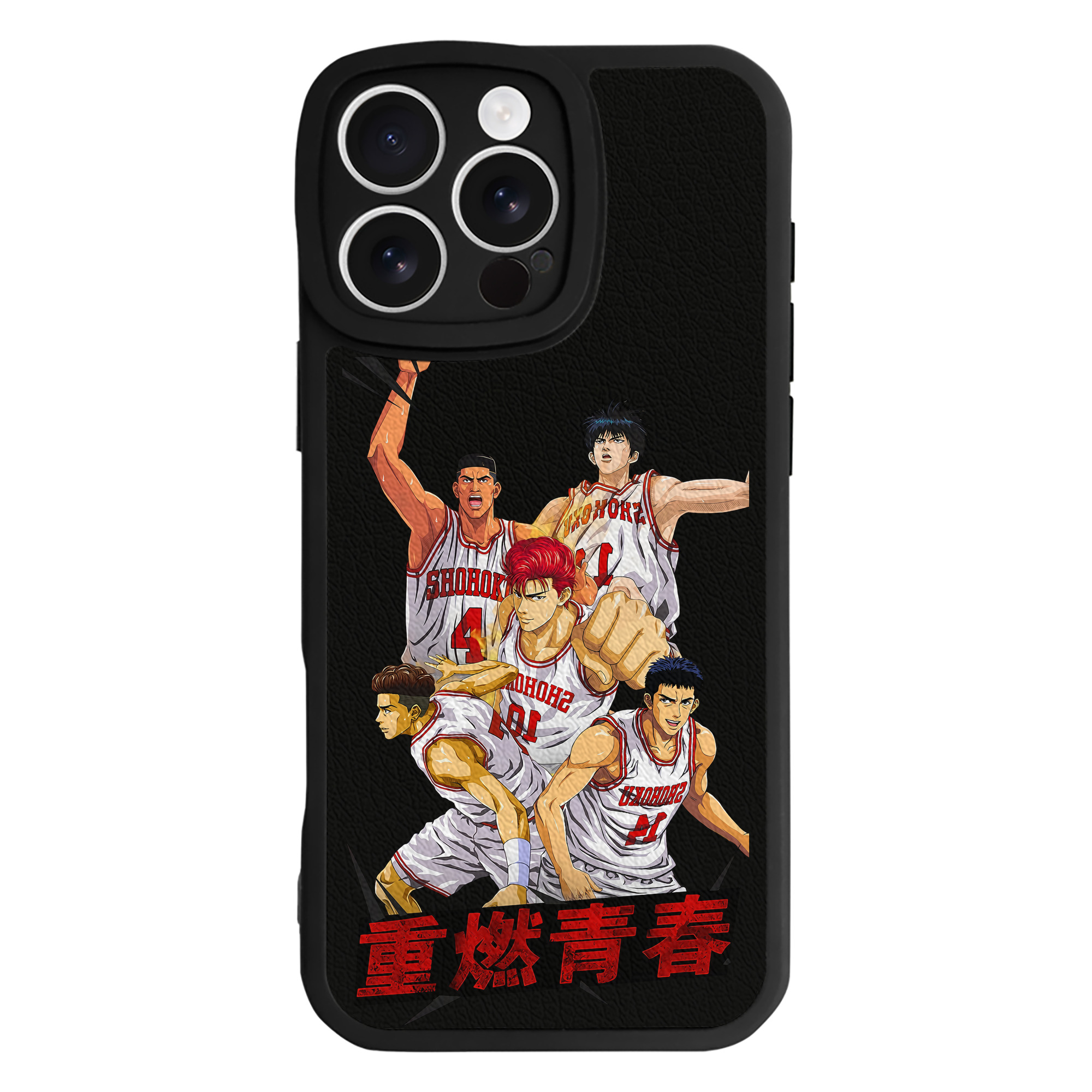 （画像用） SLAM DUNK／スラムダンク 【iPhone 16シリーズ対応】シリコンスマホケース（レザー調） 材質：シリコン